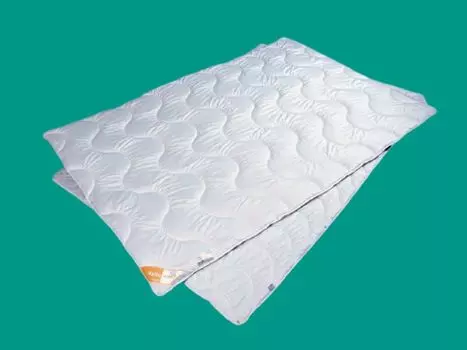 4-сезонное пуховое одеяло 155x200 для аллергиков, можно стирать при температуре до 60 °C, гостиничная кровать GARANTA