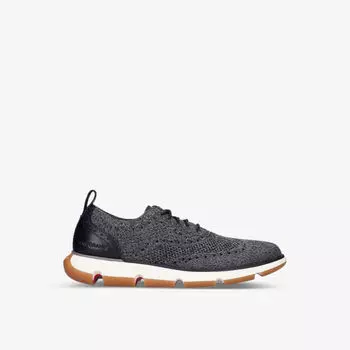 4 шерстяных оксфордских кроссовки zerogrand stitchlite Cole Haan, серый