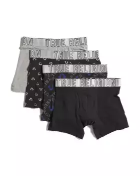 4 шт. трусы-боксеры True Religion, цвет Multi