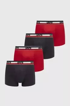 4 упаковки боксеров Levi's, мультиколор