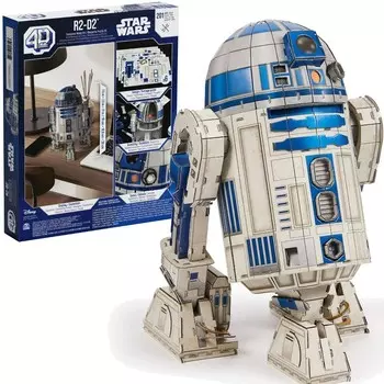 4D-пазл «Звездные войны», «Звездные войны», модель R2-D2, 3D-фигура для сборки Inna marka