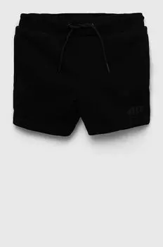4F детские шорты, черный