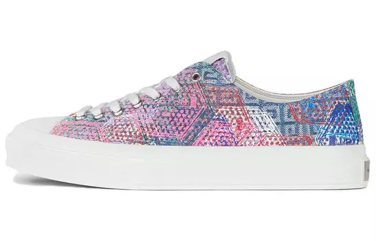 4G Canvas Shoes Men Low Top Multicolor Givenchy