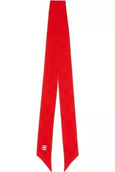 4G жидкий бандо с заклепками бандо-шарф Givenchy, цвет vermillon