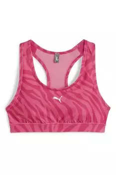 4Keeps спортивный бюстгальтер с сетчатой вставкой Puma, розовый