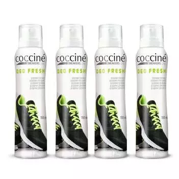 4x Дезодорант для обуви Sneakers Deo Fresh 150 мл, Coccine