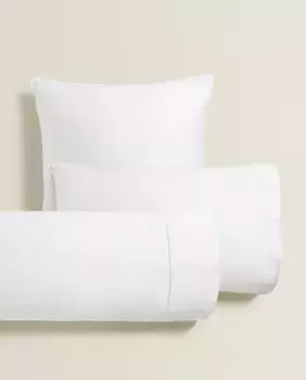 (500 нитей) сатиновая наволочка Zara Home, белый