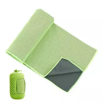 500г/м2 Полотенце 100% хлопок махровое 50х100 №14 розовое Stuttg, зеленый