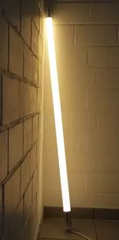 5015 Светодиодный светильник матовый, 18 Вт, теплый белый Vision, 123 см, IP20, с белым кабелем Xenon