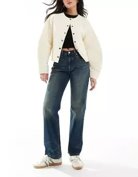 501 джинсы из легкого денима 90-х годов темно-синего цвета Levi's