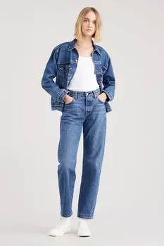 501 джинсы прямого кроя 90-х годов Levi's