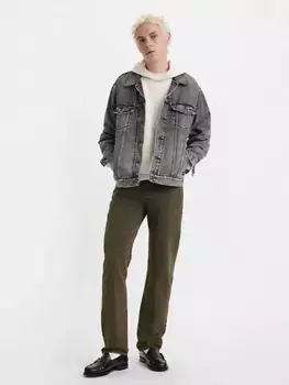 501 мужские джинсы оригинального кроя Levi's, цвет Past Life Garment Dye - Green - Non-Stretch