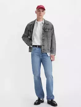 501 мужские джинсы оригинального кроя Levi's, цвет Chemicals - Medium Wash - Non-Stretch