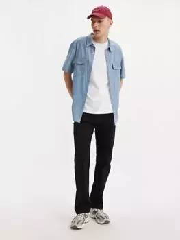 501 мужские джинсы оригинального кроя Levi's, черный