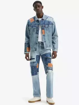 501 мужские джинсы оригинального кроя Levi's, коричневый