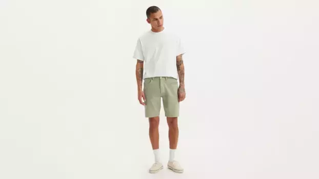 501 мужские шорты оригинального кроя длиной 9 дюймов с подшивкой Levi's, зеленый