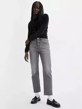 501 оригинальные укороченные женские джинсы Levi's, черный