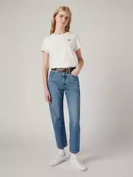 501 оригинальные укороченные женские джинсы Levi's, цвет Worn In Medium Indigo - Medium Wash