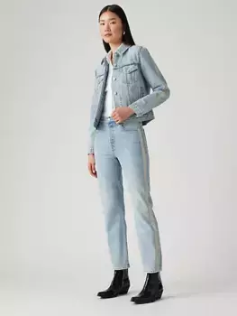 501 оригинальные укороченные женские джинсы Levi's, цвет Good As Silver - Light Wash