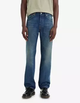 501 средние песочные джинсы Levi's, синий