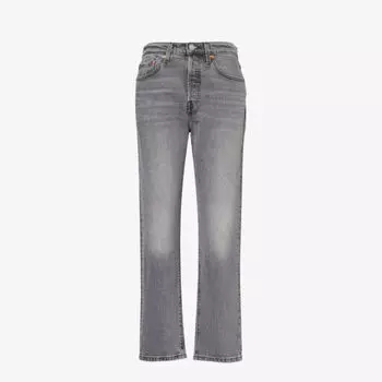 501 укороченные джинсы прямого кроя из эластичного денима с высокой посадкой Levis, цвет hit the road bb