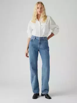 501 женские джинсы 90-х годов Levi's, цвет Shout Out Stone - Medium Wash