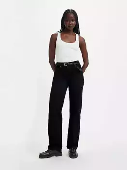 501 женские джинсы 90-х годов Levi's, черный