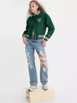 501 женские джинсы 90-х годов Levi's, цвет New Search - Medium Wash