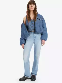 501 женские джинсы 90-х годов Levi's, цвет Look Downhill - Light Wash