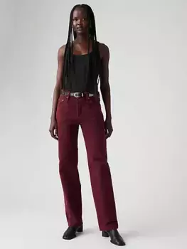 501 женские джинсы 90-х годов Levi's, бордовый