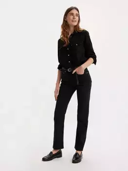 501 женские джинсы оригинального кроя Levi's, черный