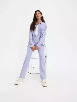 501 женские джинсы оригинального кроя Levi's, цвет Chroma Acid Purple Rose