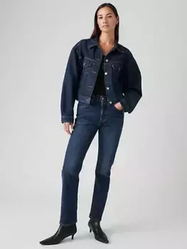 501 женские джинсы оригинального кроя Levi's, цвет Same Intent - Dark Wash