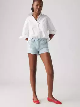 501 женские шорты оригинального кроя с высокой посадкой Levi's, цвет Promise Me - Light Wash