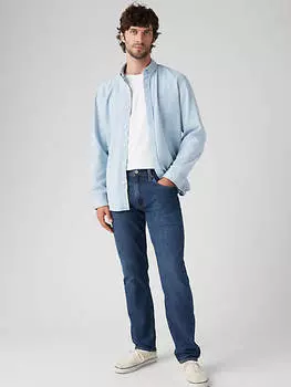 502 Taper Fit Linen+ Denim мужские джинсы Levi's, цвет Part The Sea - Dark Wash