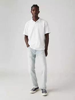 502 Taper Fit Linen+ Denim мужские джинсы Levi's, цвет Pale Moonlight - Light Wash