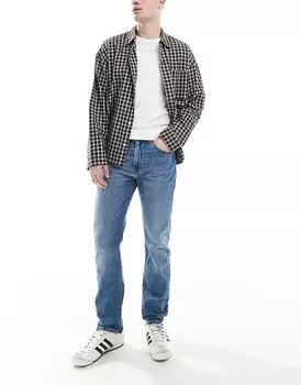 502 зауженные джинсы средней потертости Levi's