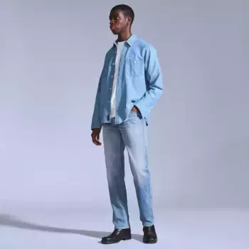 502 Зауженные мужские джинсы Levi's, цвет Jetty - Medium Wash