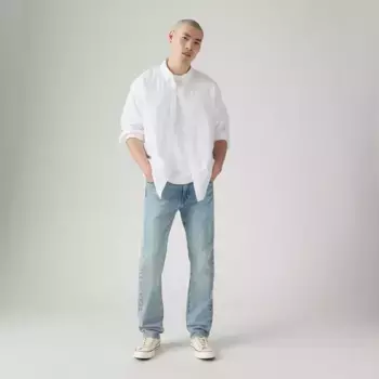 505 Мягкие мужские джинсы Regular Fit Authentic Levi's, цвет In The Head Lights - Light Wash