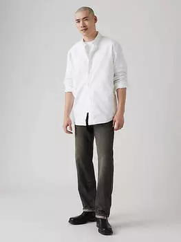 505 Мужские джинсы Regular Fit Selvedge Levi's, цвет Basalt Rock - Black