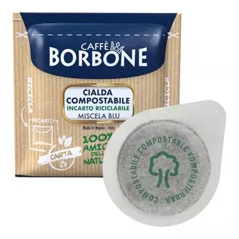 50 подушечек ESE 44 мм Caff Borbone BLUE Blend Caff Borbone Caff Borbone