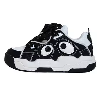 50% Содержание сахара Five Sweet Series Скейтборд Кроссовки женские низкие белый Opoa