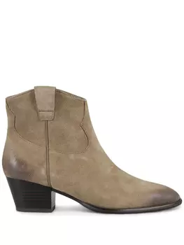 50мм замшевые сапоги Ash, нейтральный