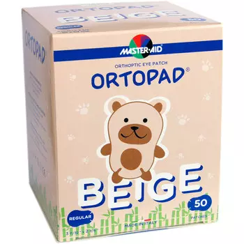 50шт ORTHOPAD Обычные бежевые патчи для глаз телесного цвета Inna Marka