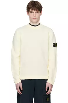 5100056 свитер из фантазийной пряжи Stone Island, цвет ivory