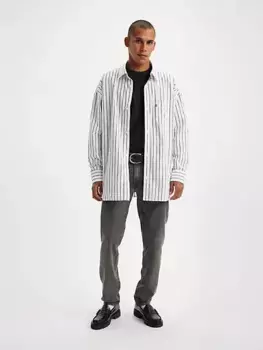 511 аутентичные мягкие мужские джинсы узкого кроя Levi's, серый