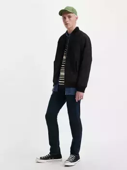 511 аутентичные мягкие мужские джинсы узкого кроя Levi's, синий