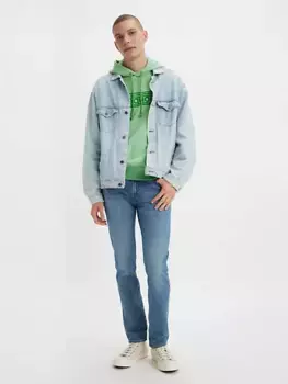511 аутентичные мягкие мужские джинсы узкого кроя Levi's, цвет A Step Ahead Authentic Soft - Medium Wash - Stretch