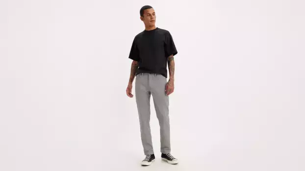 511 облегающие всесезонные мужские брюки Levi's, серый