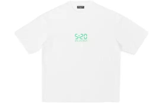 520 Футболка унисекс белая Balenciaga, белый